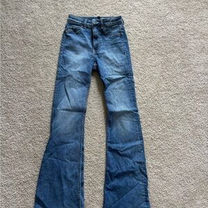 H&M Women's Boot Cut Jeans in Blue